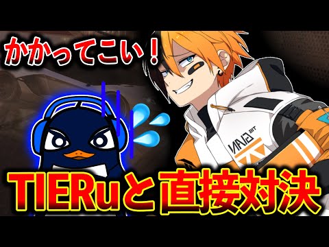 【どちらが強いか】おい！！TIERu！ボコボコにしてやんよ、、、！