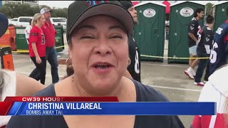 Bombs Away Tailgaters had homemade tamales for fellow Houston Texans fans | CW39 HOUSTON