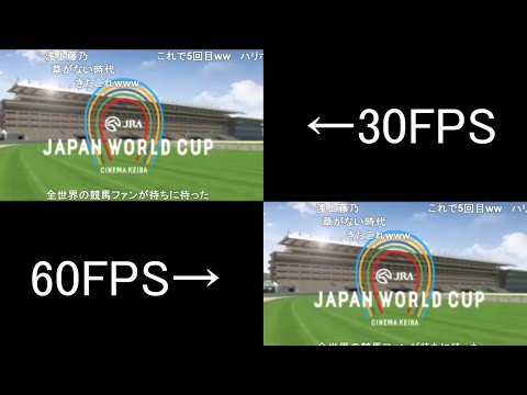 【コメ付き】JAPAN WORLD CUP 全シリーズまとめ (30FPS 60FPS比較)