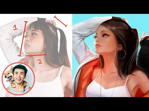 How to Draw from Reference PROPERLY like RossDraws