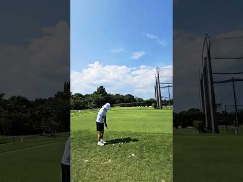 メンバーになったコースに行ってラウンドせずショットゲーム練習 #ゴルフ #ゴルフ練習動画 #golfshorts #golf