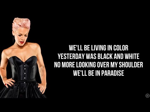 P!NK - RUNAWAY (Lyrics)