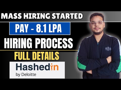 HashedIn Biggest Hiring Process | HashedIn Job Role | Exam Pattern | Interview Process | Mass Hiring