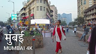 MUMBAI After Dark 🇮🇳 - Worli Night Walk - INDIA Walking Tour 4K (UHD)