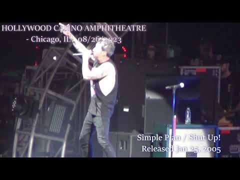 【Simple Plan】Chicago IL Live 08/26/2023