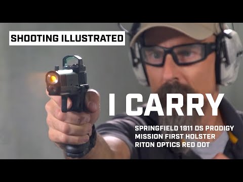 I Carry: Springfield Armory 1911 DS Prodigy Comp AOS Pistol in a Mission First Tactical Holster