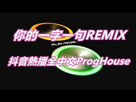 你的一字一句REMIX 抖音熱播全中文ProgHouse