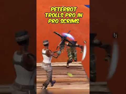 PETERBOT TROLLS PRO in SCRIMS 🥱👨🏼‍🍳