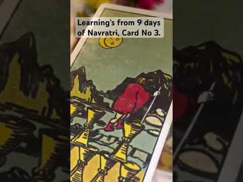 Learning’s from 9 days of Navratri, card No 3.