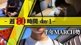 【立教志望】一週間の勉強時間の*¹及第点、休日編。｜*¹... 独自分析×独我論 の合わせ技