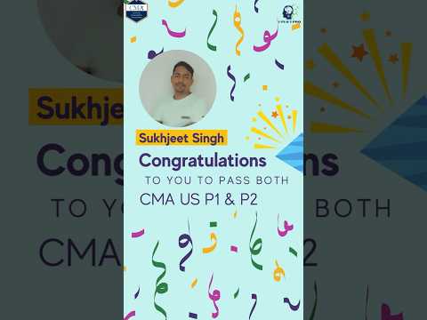 Big shoutout to Sukhjeet Singh for passing CMA US P1 & P2 in just one attempt with Uplift Pro! #cma