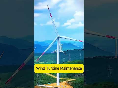 260 Meters Up: The Extreme Job of Wind Turbine Maintenance #engineering #extremejob #safety