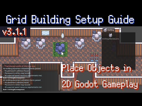 Grid Builder Plugin for Godot 4 - Full Updated Setup Guide