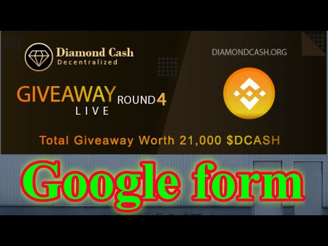 Diamond Cash giveaway round 4 Google form