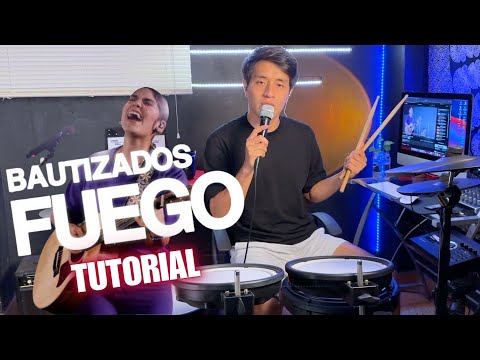 Bautizados en Fuego | Montesanto - TUTORIAL DE BATERIA (Explicado)