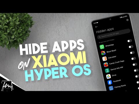 How to hide Apps on Xiaomi Hyper OS