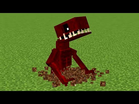 eu criei um monstro no minecraft...