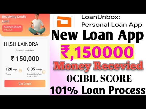 Loan Unbox Personal Loan App Rs,150000 Money Received 0 CIBIL SCORE 100% LIVE LOAN PROCESS IN HINDI