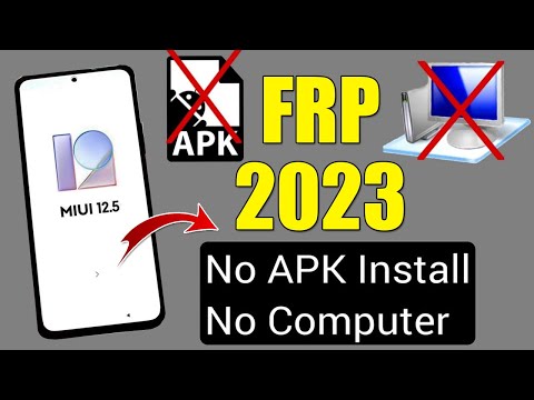 MIUI 12.5 Google Account/FRP Bypass |All Xiaomi Redmi |Without PC