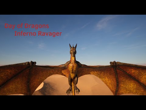 Day of Dragons Inferno Ravager calls & animations showcase