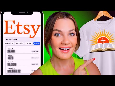 IT WORKED ❗️I TRIED Making Money Online With Etsy Print on Demand