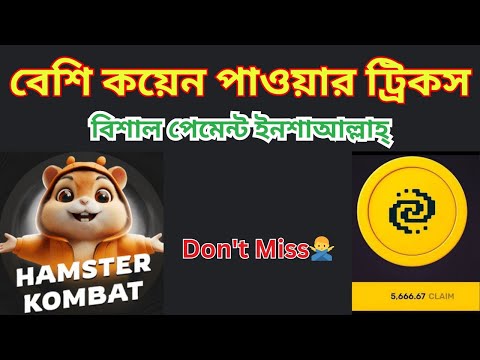 Hamster Kombat & Pixelverse এর কয়েন বেশি কয়েনে বেশি প্রোফিট | Daily Chiper, Daily Combo | ATC