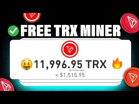 New Tron Mining website 2024 | Withdrawal Proof 🤑 | Free Trx Mining Site Without Deposit