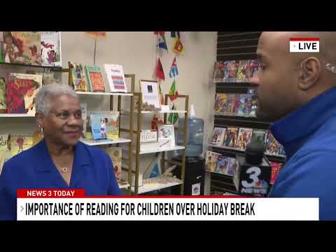 Why it's important for kids to continue reading during winter break