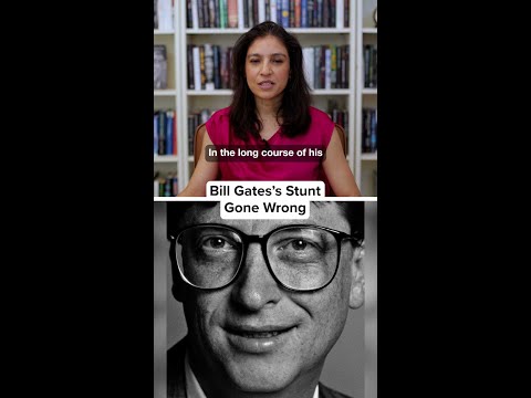 Bill Gates's Stunt Gone Wrong