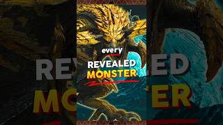 EVERY Monster Revealed in Monster Hunter Wilds 🔍 #MonsterHunter #Gaming