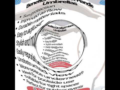 Elevate Your Shelter: Exploring the Benefits of Offset Handle Umbrellas! ☔