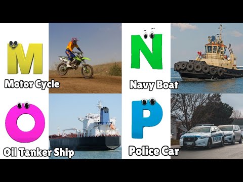 Vehicles ABC Song for Todders | Phonics for Kids | Alphabet Letters