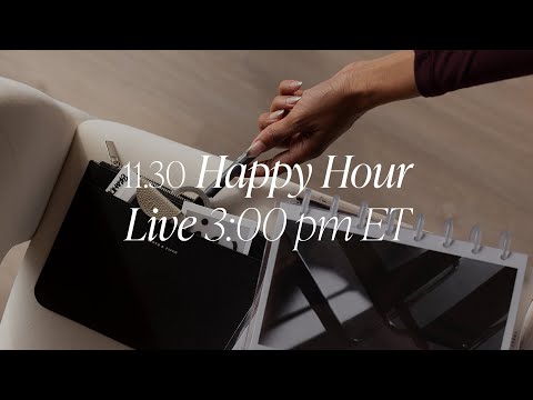 Subscriber Exclusives and Sneak Peeks | Happy Hour Live 11.30.23 | Cloth & Paper