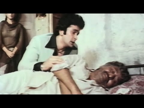 Bapu Mujhse Gali Hui Tumhare Siva Mera Hehi Kaun - Dhan Daulat Scene 9 - Rishi Kapoor