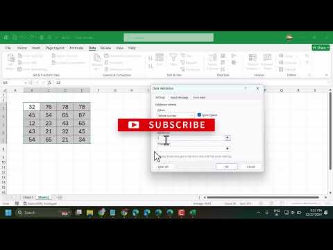 How to Circle Invalid Data in Microsoft Excel