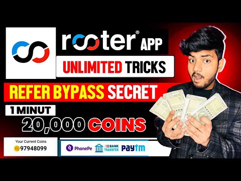 Rooter App Se Paise Kaise Kamaye | How To Earn Money From Rooter App | Rooter App Se Coin Kamaye