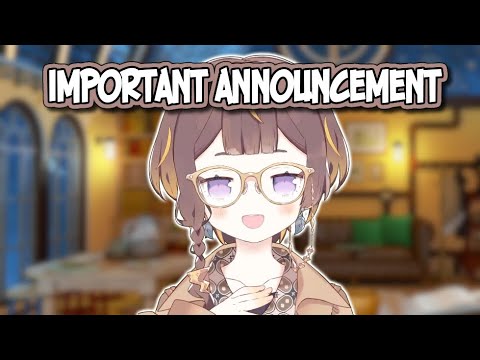 Anya announces her first (semi) break. [Hololive ID]