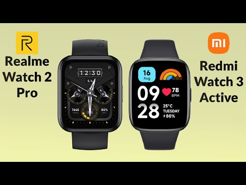 realme watch 2 pro vs redmi watch 3 active