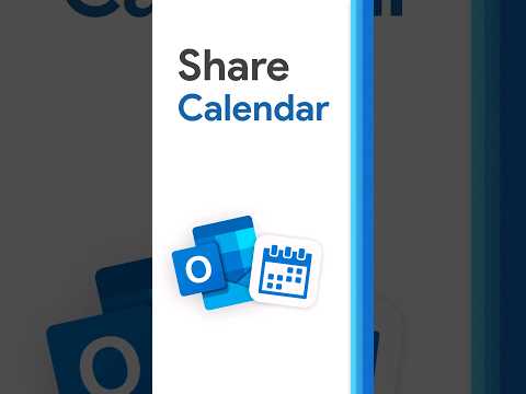 Step by step, how to SHARE a CALENDAR in Outlook [Quick Word Tutorial]