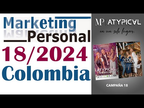 CATÁLOGO  MARKETING  PERSONAL y  ATYPICAL  18  / 2024  COLOMBIA