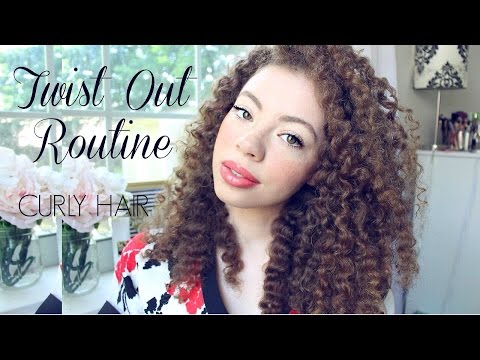 Twist Out Routine For Curly Hair