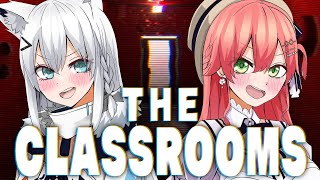 【The Classrooms】ポルカから送られてきたヤバイホラゲをプレイするフブみこさん【＃フブみこさん 】