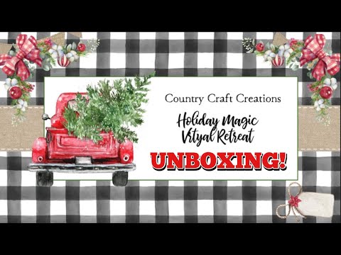 UNBOXING- CCC’s Holiday Magic Virtual Retreat PLUS an announcement COME SEE!