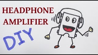 Headphone amplifier breadboarded and tested - DIY !