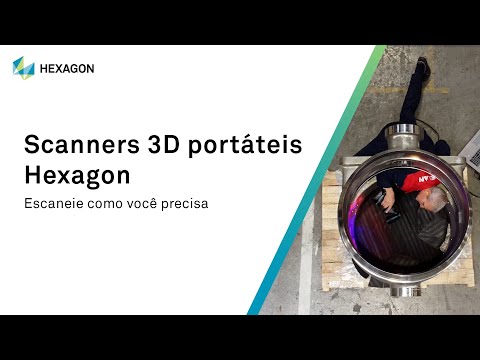 Digitalize da maneira que você precisa com os scanners 3D portáteis da Hexagon