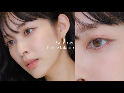 【ピンクメイク】儚げ×かわいいPink makeup🦩🤍イエベ秋×夏メイク