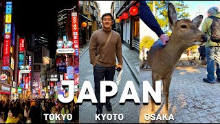 9 Days in Japan | Visiting Tokyo, Kyoto, Osaka in 2024 🇯🇵