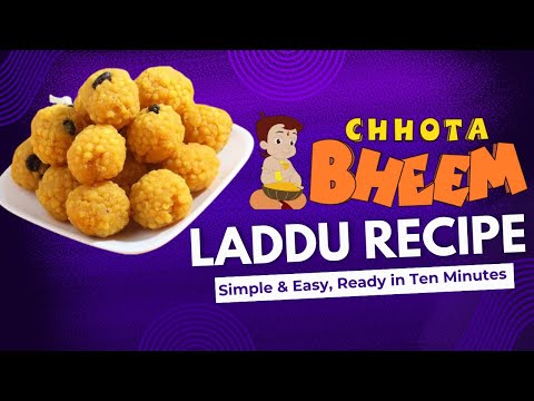 How to Make Chota Bheem Laddu | Full Recipe #chotabheem #laddurecipe #laddu #cooking #sweets #లడ్డూ