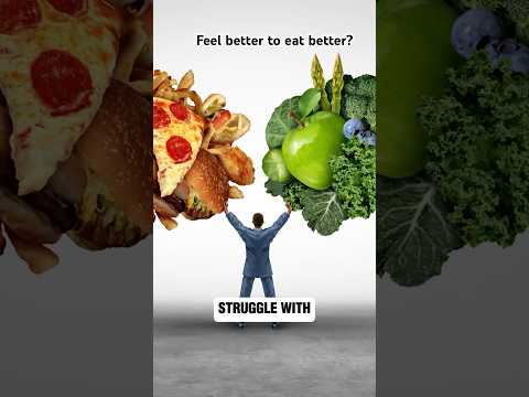 Eat better, feel better. What about feeling better first?