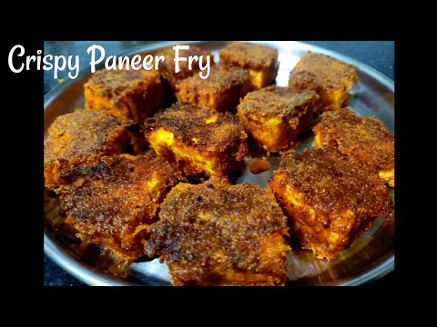 Crispy Fried Paneer | Paneer Starter Recipe | Bachelor & Beginners Recipe | Cottage Cheese Fry